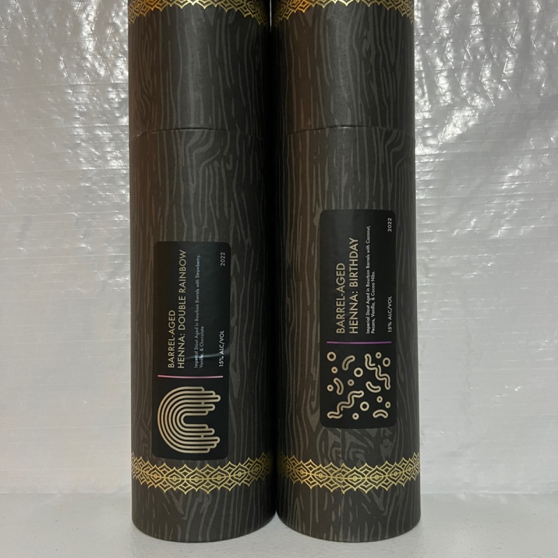 Barrel Aged Henna-Birthday and Barrel Aged Henna-Double Rainbow