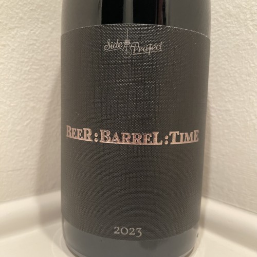 Side Project Beer: Barrel: Time 2023