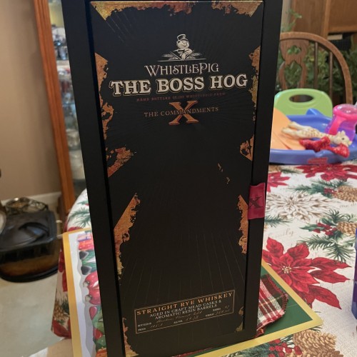 Whistlepig Boss Hog 10 X