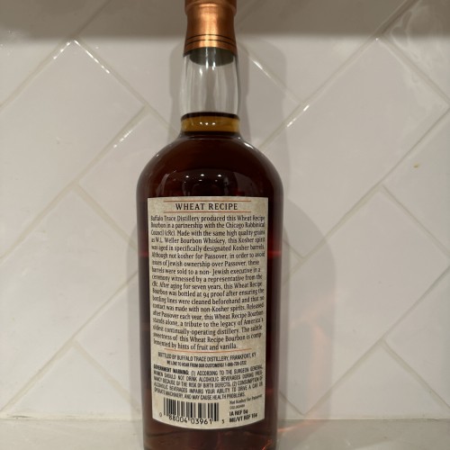 Buffalo Trace Kosher Wheat Recipe