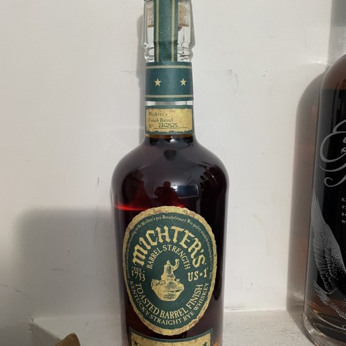 Michters toasted barrel rye  2023