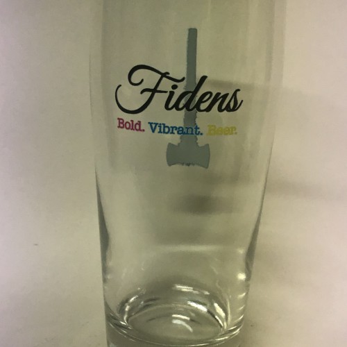 FIDENS BREWING AXE GLASS