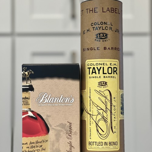 Blantons & EH Taylor Single Barrel(2 Bottles)