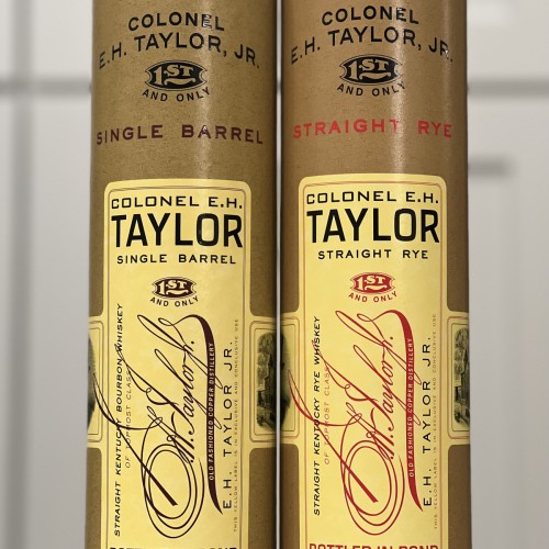 EH Taylor Straight Rye & EH Taylor Single Barrel(2 Bottles)