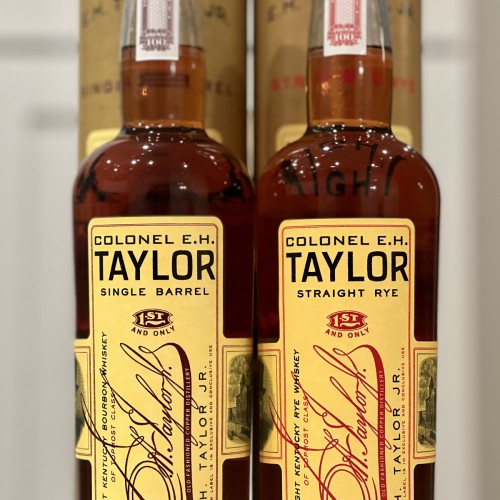 EH Taylor Straight Rye & EH Taylor Single Barrel(2 Bottles)