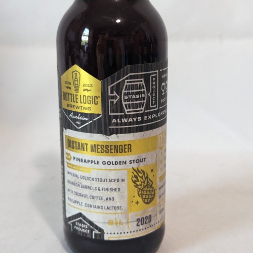 Bottle Logic 2020 Distant Messenger Pineapple Golden Stout 1 Bottle