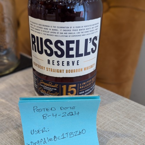 Russell’s Reserve 15-Year-Old Bourbon