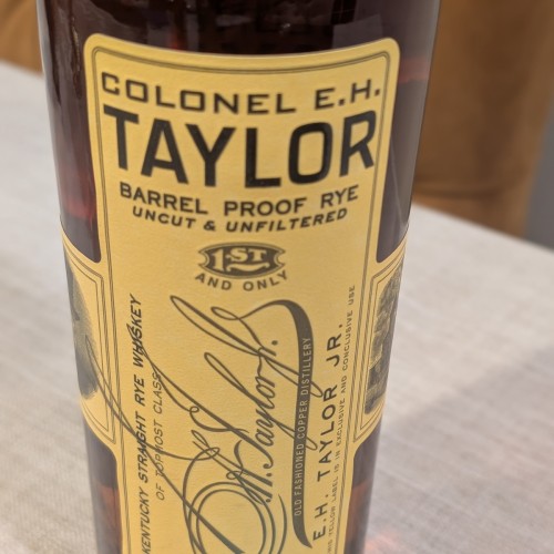 Colonel E.H. Taylor Barrel Proof Rye