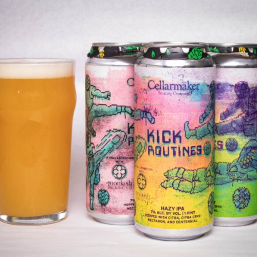 4 CANS OF FRESH Cellarmaker / Monkish - Kick Routines