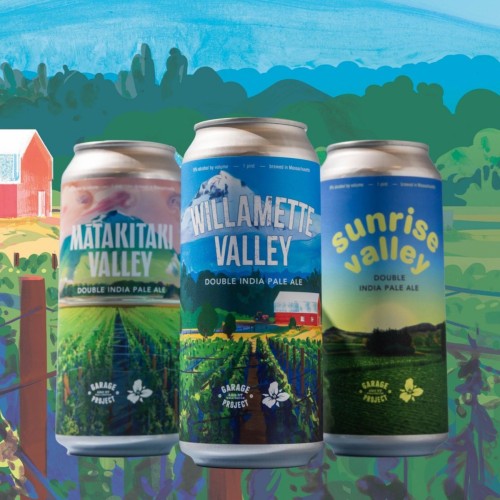 Trillium + Garage Project -- 3 PACK -- Willamette Valley / Sunrise Valley / Matakitaki Valley -- Sept 20