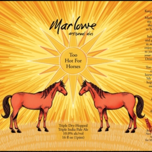 Marlowe - Too Hot For Horses (1 can)