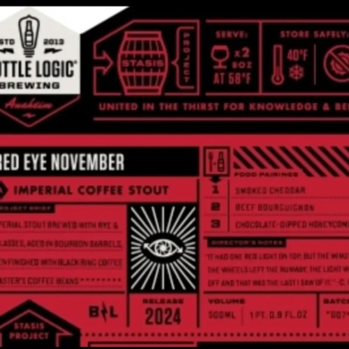 Bottle Logic - Redeye November 2024 (1 bottle)