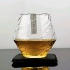 Snowflake Whisky Glass - 420ml Japanese Style Tumbler with Wooden Gift Box