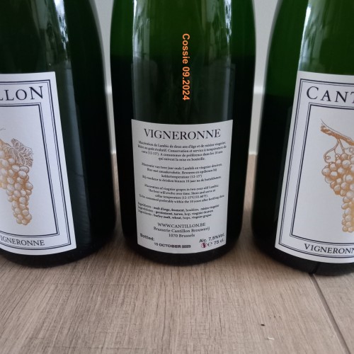 9 bottles CANTILLON - 50N4E, Sang Bleu & Vigneronne