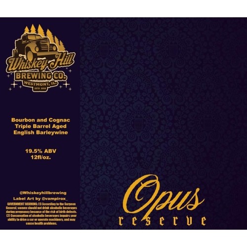 Whiskey Hill Opus Reserve