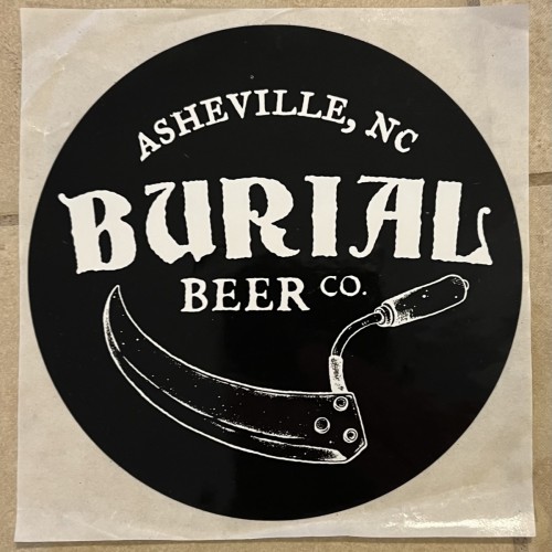 Burial Beer Company - Sticker