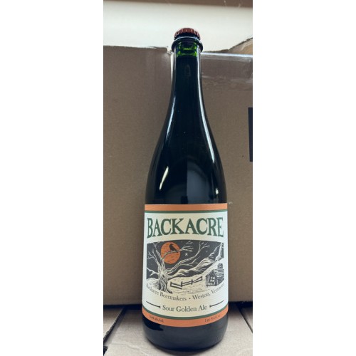 Backacre Oak Aged Golden Sour - VERMONT MADE BATCH - $10 Priority Shipping