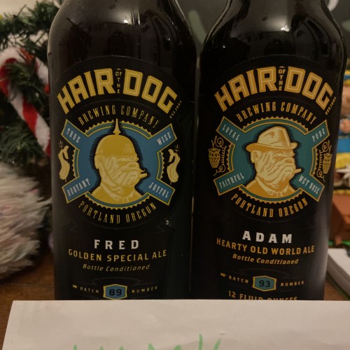 Hair of the Dog Adam & Fred 12oz bottles