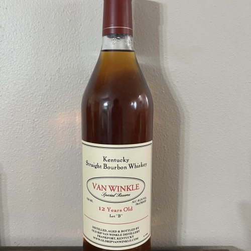 Van Winkle 12 Year Lot B