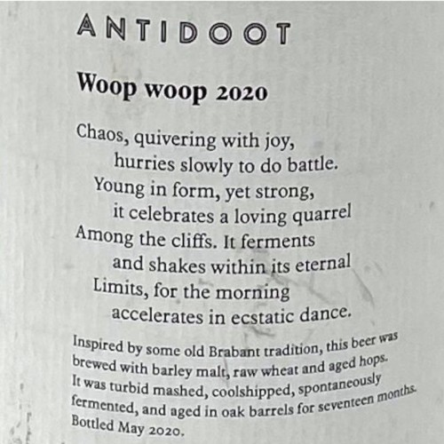 Antidoot Woop Woop 2019