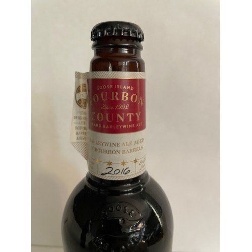 2016 Goose Island, Bourbon County barley wine ale