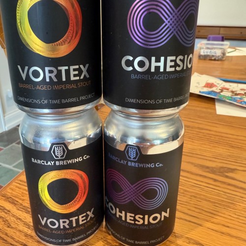 Barclay Brewing Co Vortex and Cohesion