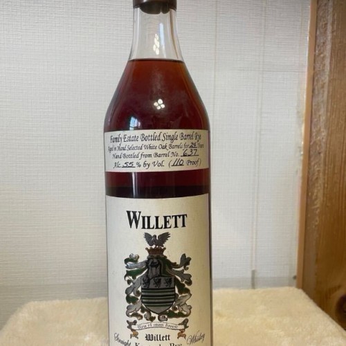 Willett Family Estate Single barrel Rye 24 year old