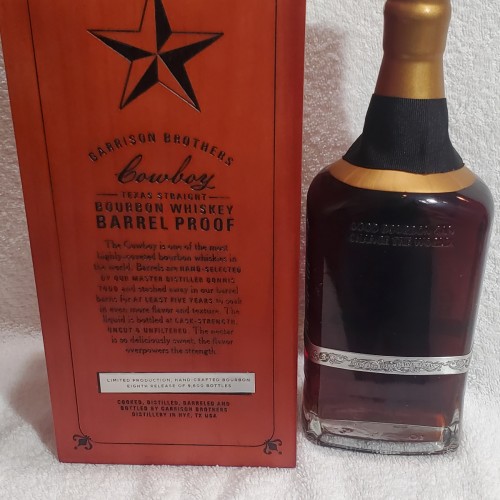 Garrison brothers cowboy bourbon 2022 limited edition