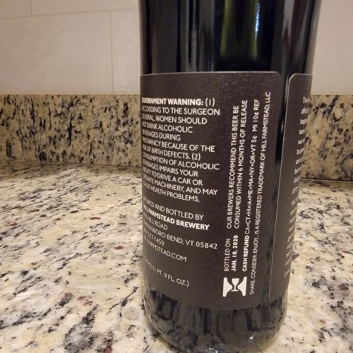 Hill Farmstead Damon Vintage 2020