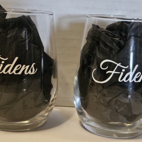 Set of 2 Fidens Taster Glasses