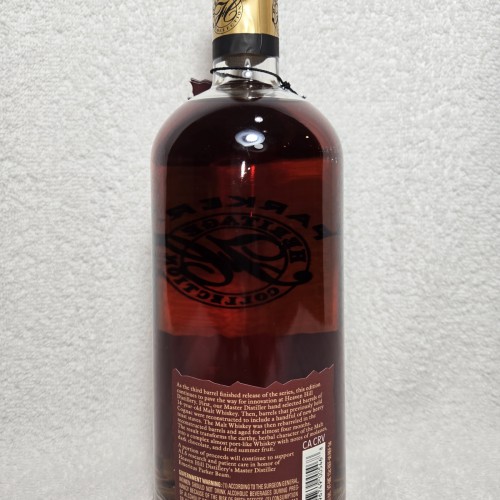 parkers heritage 14 yr barrel finish