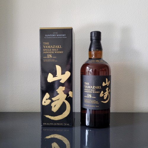 Suntory Yamazaki 18 Year Single Malt Japanese Whisky 750ML