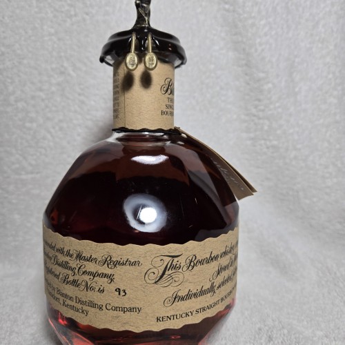 Blanton's single barrel A 5/5/23 with box and bag