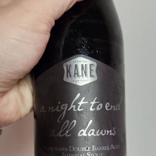 Kane DOUBLE Barrel Aged A Night to End All Dawns ANTEAD 2024 Flavors