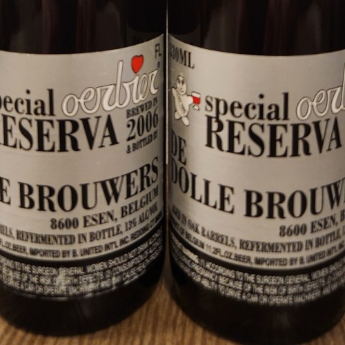 De Dolle Oerbier Special Reserva 2006 (2 Pack) - 330ml