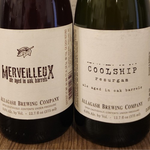 Allagash Merveilleux and Coolship Resurgum - 2013 (2 Pack) - 375ml