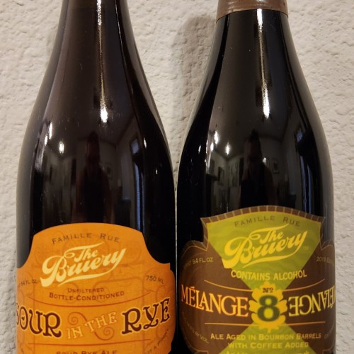 Vintage The Bruery (2 Pack - Melange 8 & Sour in the Rye) - 750ml