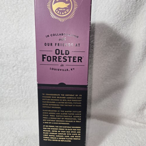 Goose island bourbon county old forrester 2022