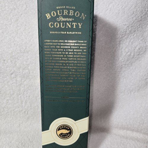 Goose island bourbon county old fitzgerald 2022