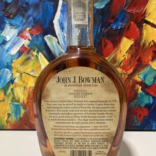 2021 John J Bowman Single Barrel