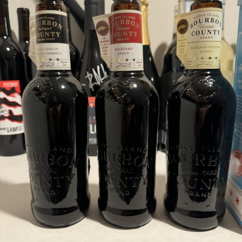 2023 Goose Island Bourbon County Stout Complete Set