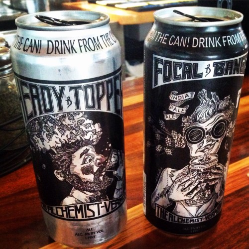 Fresh Alchemist: 12 cans of Heady Topper and 12 cans of Focal Banger.   Brewed fresh and cold on 2/20/25.