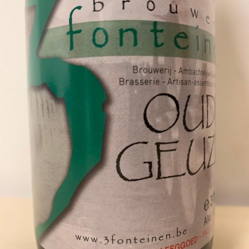 1 bottle (375ml) of  3 Fonteinen -  3F Oude Geuze 2012 - Vintage bottle !