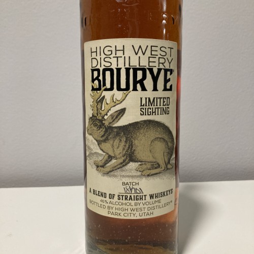 2018 High West Bourye