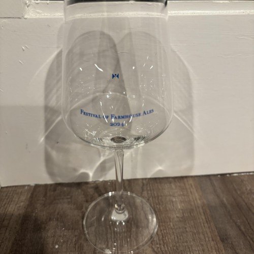 Festival of Farmhouse Ales glass Hill Farmstead 2024