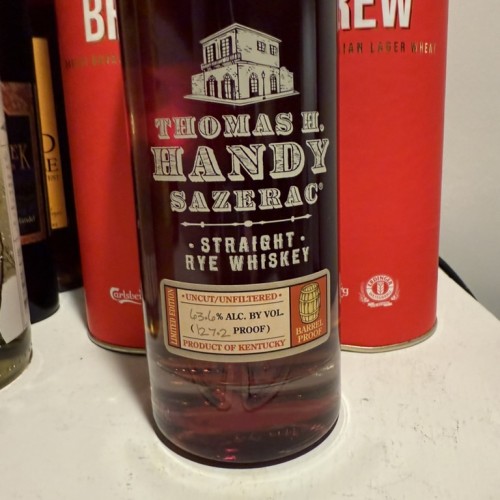 2024 BTAC THOMAS H. HANDY SAZERAC - UNCUT / UNFILTERED STRAIGHT RYE WHISKEY BARREL PROOF