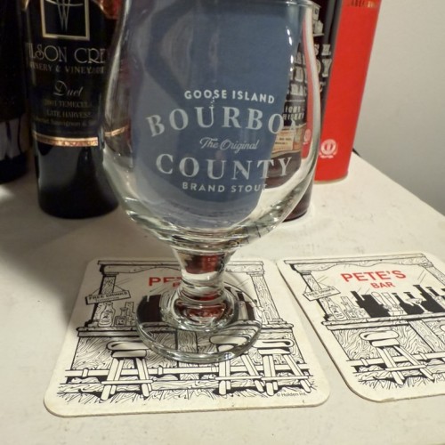 Goose Island Bourbon County Brand Stout Small Glass / Snifter