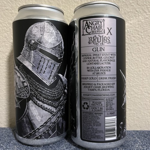 Angry Chair- Brujos Collab GLIN (Two 16 oz cans)