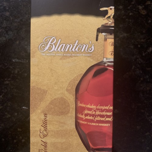 Blanton's GOLD Edition Bourbon: The Original Single Barrel Bourbon Whiskey Blantons Blanton