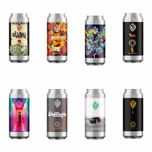 Monkish - Mixed 8 Pack